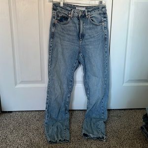 Garage high waisted mom jeans